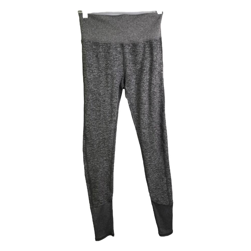 ALO‎ Yoga Leggings Womens Sz M Heather Gray High-Waist Pull-On Activewear